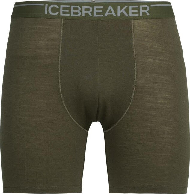Icebreaker Anatomica ανδρικό εσώρουχο μακρύ, πράσινο