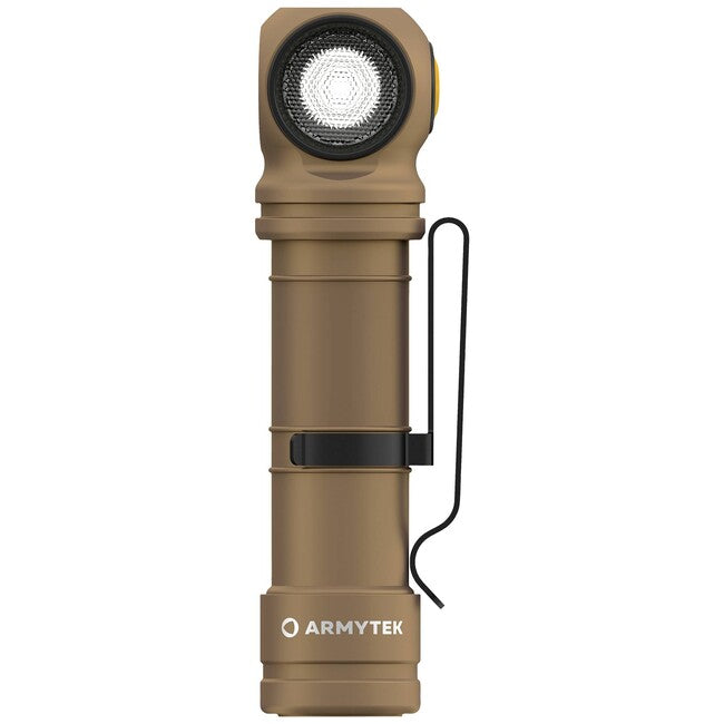 ArmyTek Wizard C2 Pro Max LED Φακός Χεριού Λευκό με Μαγνητικό Κάτσιρο και Τροφοδοσία από Μπαταρία 4000 lm, άμμος