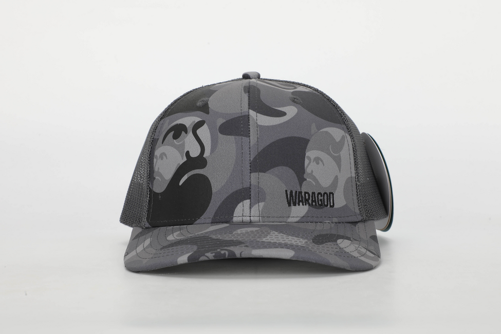 WARAGOD Joküll Καπέλο με Γείσο, greycamo