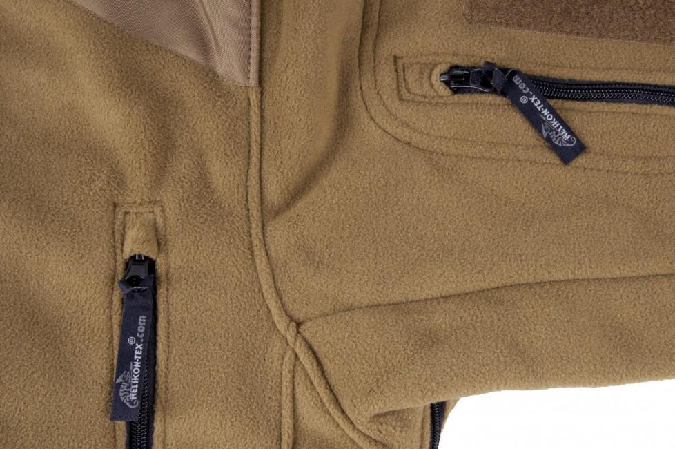 Helikon-Tex Liberty Heavy Μπουφάν Fleece, λαδί-μαύρο, 390g/m2