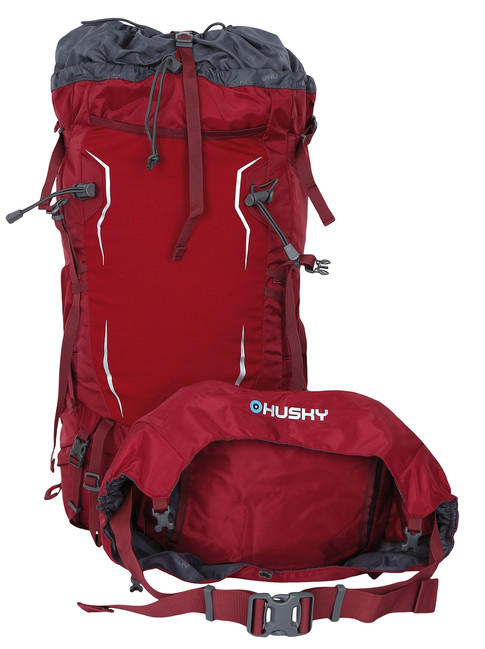 HUSKY Ultralight Rony New σακίδιο πλάτης 50l, βουργουνδί