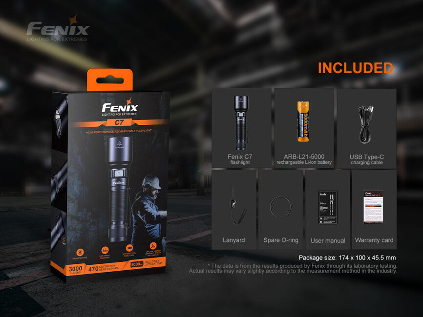 Fenix C7 φακός