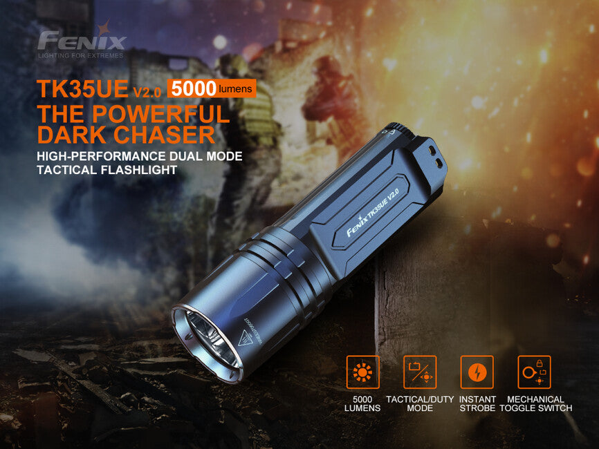 Fenix TK35 UE V2.0 LED φακός (5000 lumens)