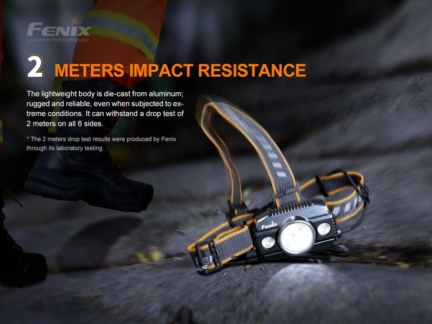 Fenix HP30R V2.0 čelovka 21700, šedá