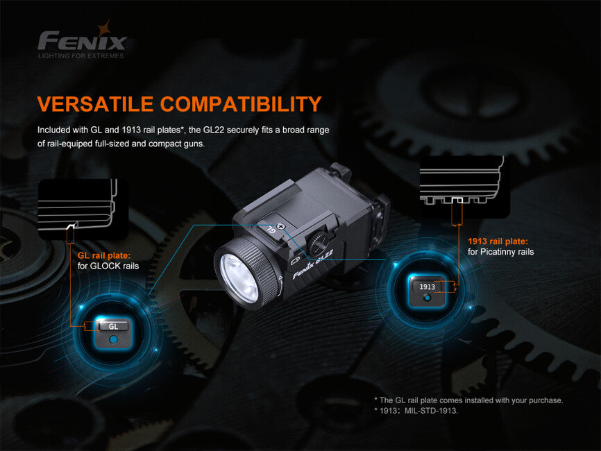 Fenix GL22 φακός όπλου