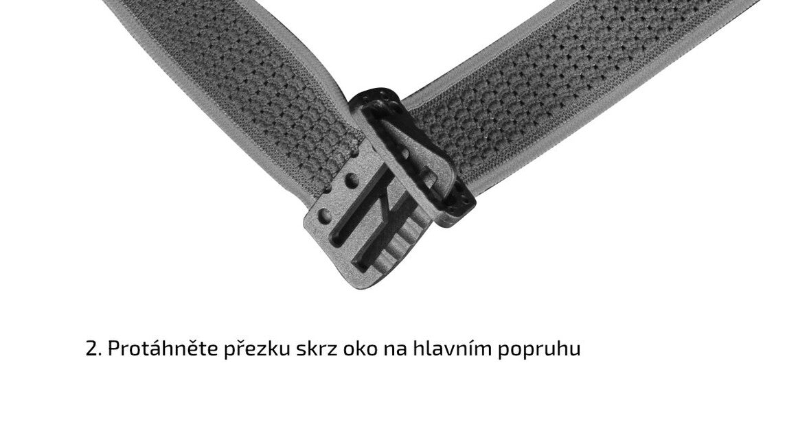Fenix AFH-02 Σετ Ιμάντων 2,5cm, Μαύρο