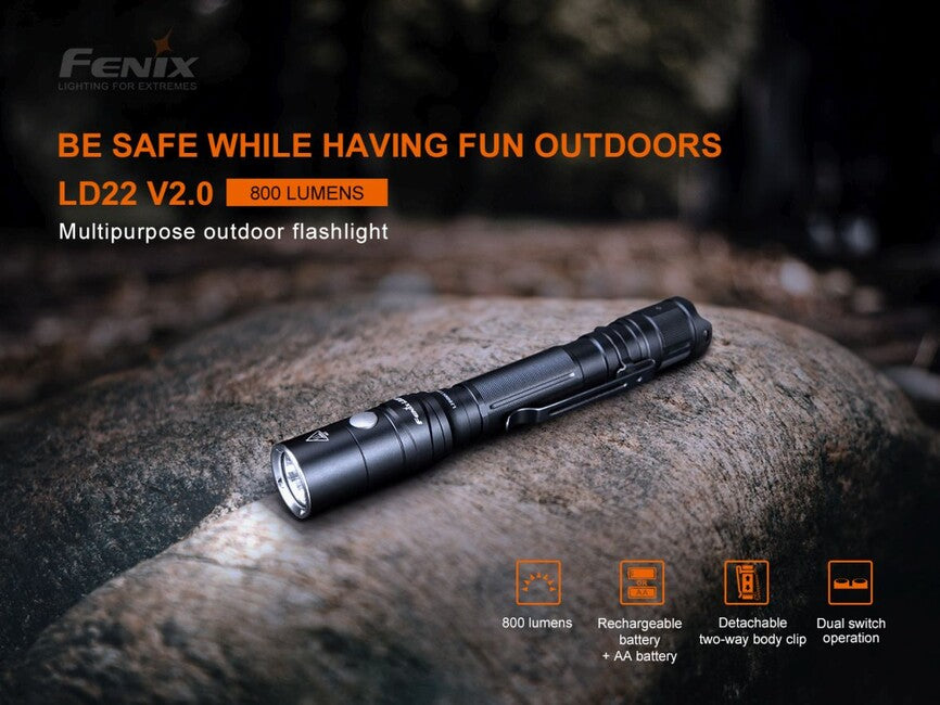 Fenix LD22 V2.0 LED φακός