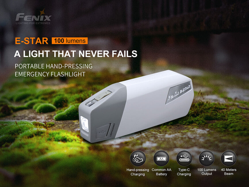Fenix E-STAR Flashlight with Dynamo