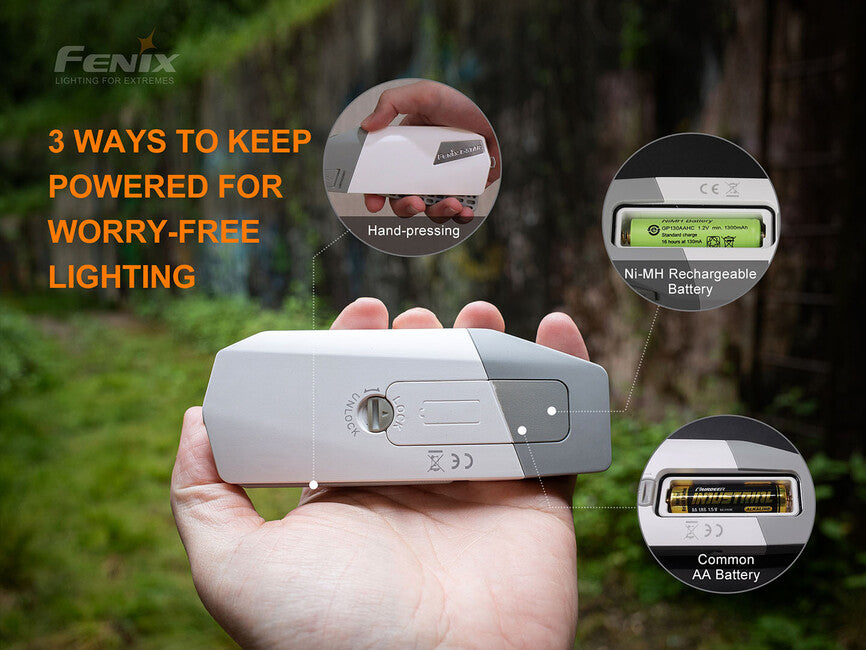 Fenix E-STAR Flashlight with Dynamo