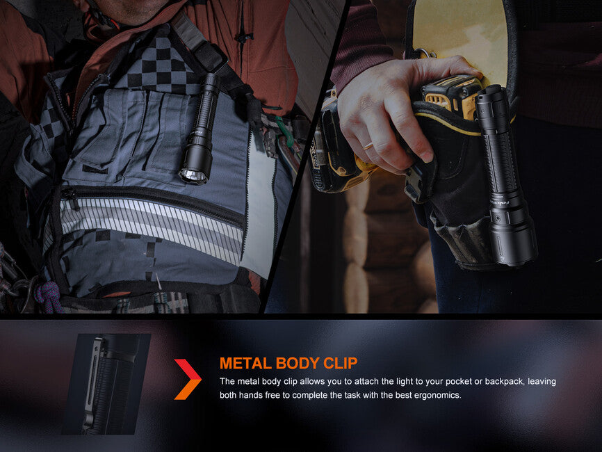 Fenix WF26R φακός υπηρεσίας με επαναφορτιζόμενη μπαταρία