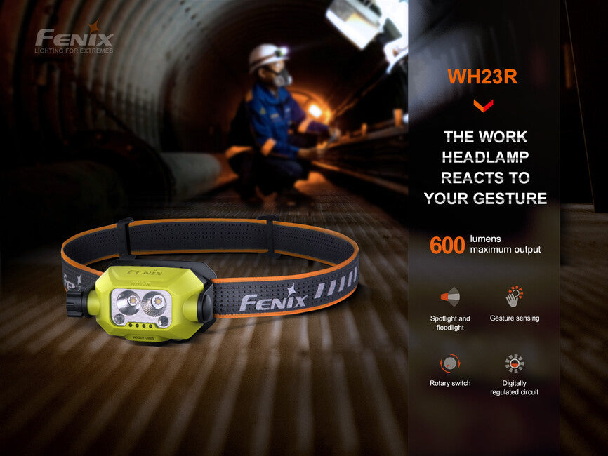 Fenix WH23R κεφαλόφωτο εργασίας