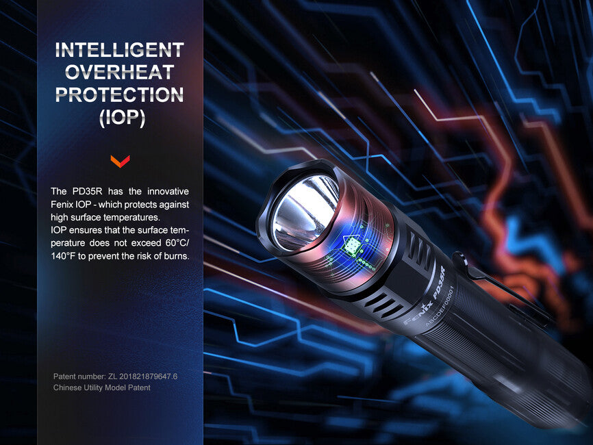 Fenix PD35R nabíjateľné LED svietidlo