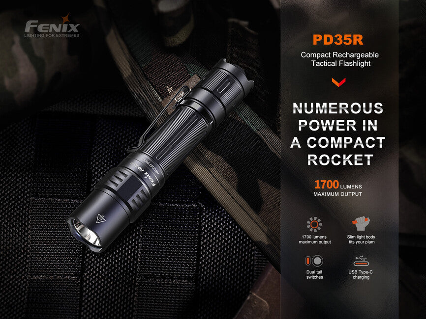 Fenix PD35R nabíjateľné LED svietidlo