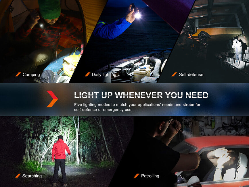 Fenix PD35R nabíjateľné LED svietidlo
