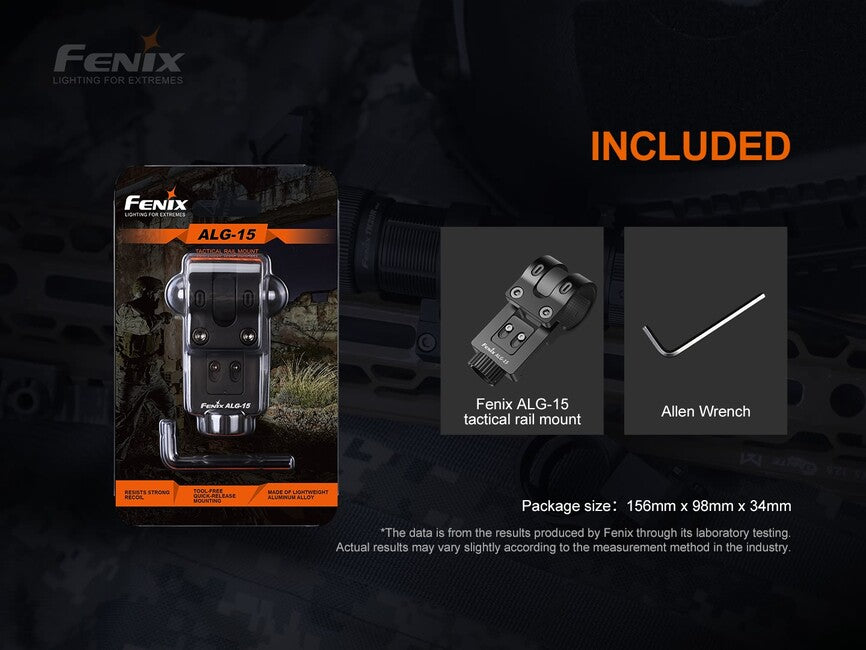 Fenix ALG-15 Πλευρική Βάση Τοποθέτησης Φακού σε Όπλο