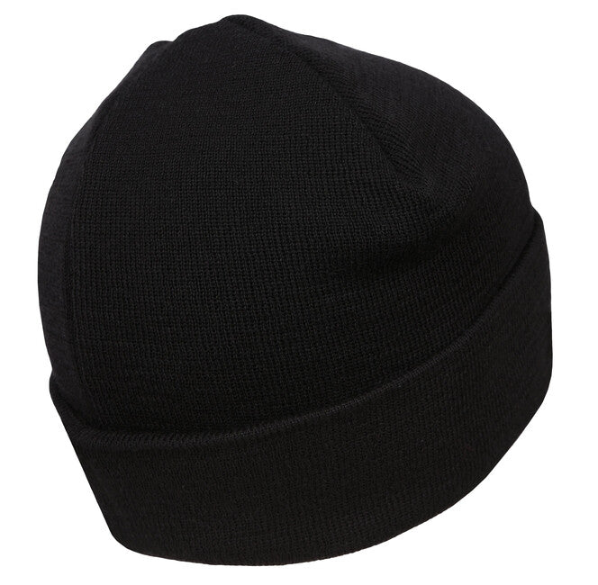 HUSKY Merhat 1 moška merino kapa, črna