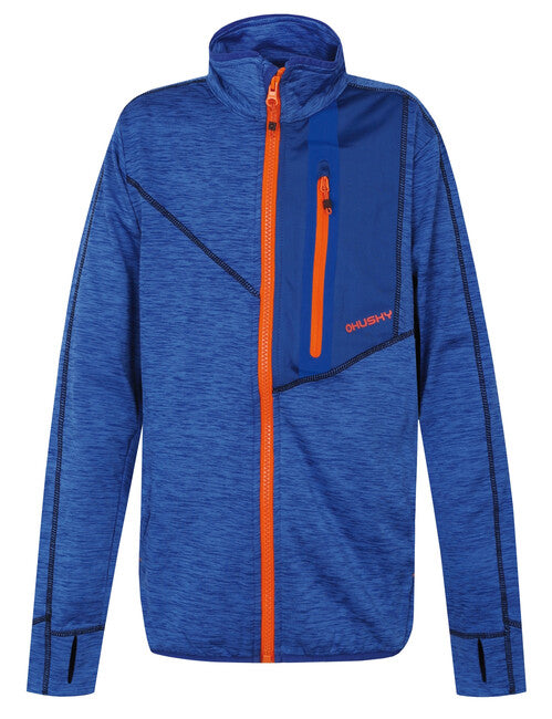 HUSKY Ane K kids' zip hoodie, dark blue