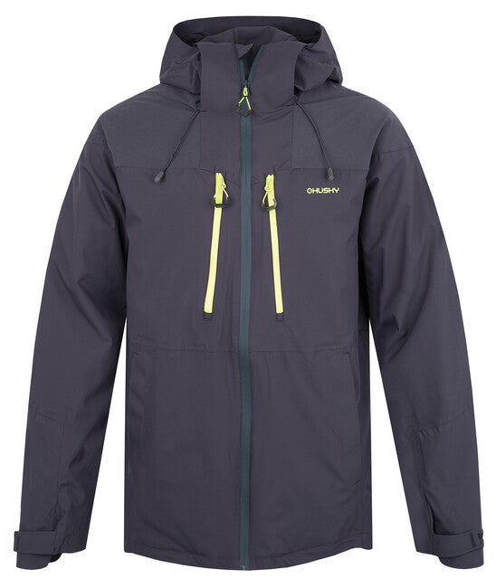 HUSKY Nicker Μπουφάν Hardshell Ανδρικό, Σκούρο Γκρι
