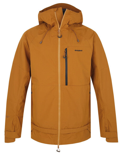 HUSKY Nanook M moška hardshell jakna, temno gorčična