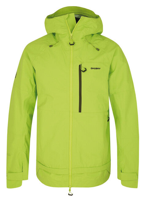 HUSKY Nanook M Μπουφάν Hardshell Ανδρικό, Φωτεινό Πράσινο