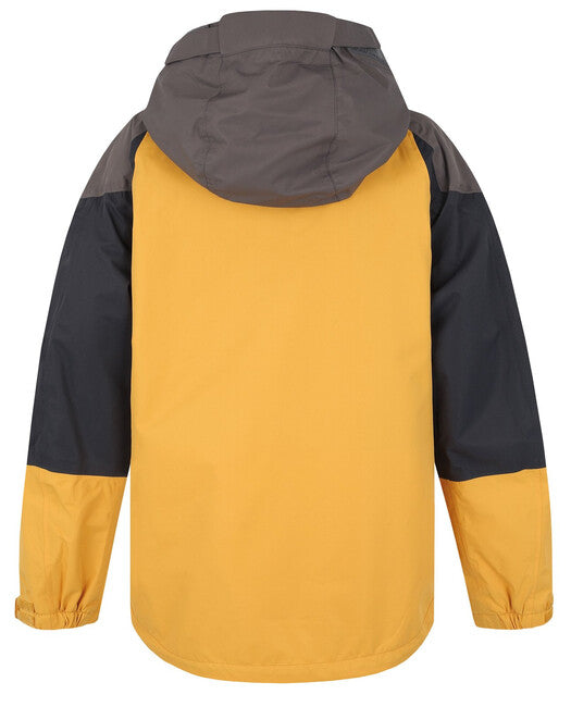 HUSKY Nicker K Μπουφάν Hardshell Παιδικό, Σκούρο Γκρι/Ανοιχτό Μουστάρδα