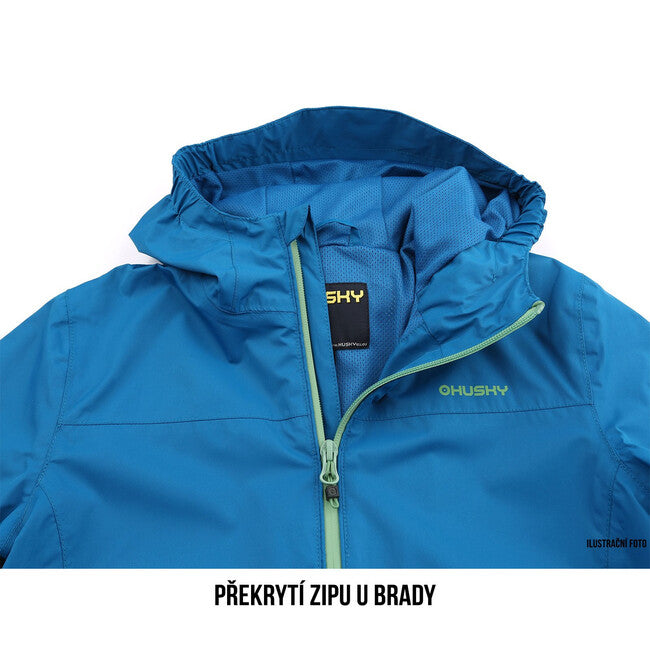 HUSKY Zunat K Μπουφάν Παιδικό Outdoor, Φωτεινό Πράσινο
