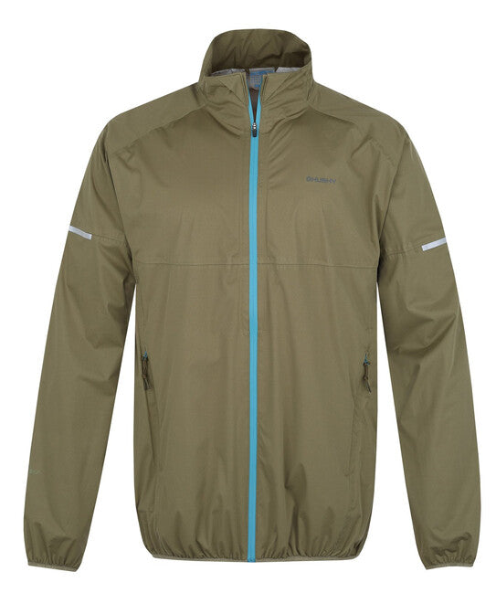 HUSKY Solei απλό μπουφάν softshell ανδρικό, σκούρο χακί