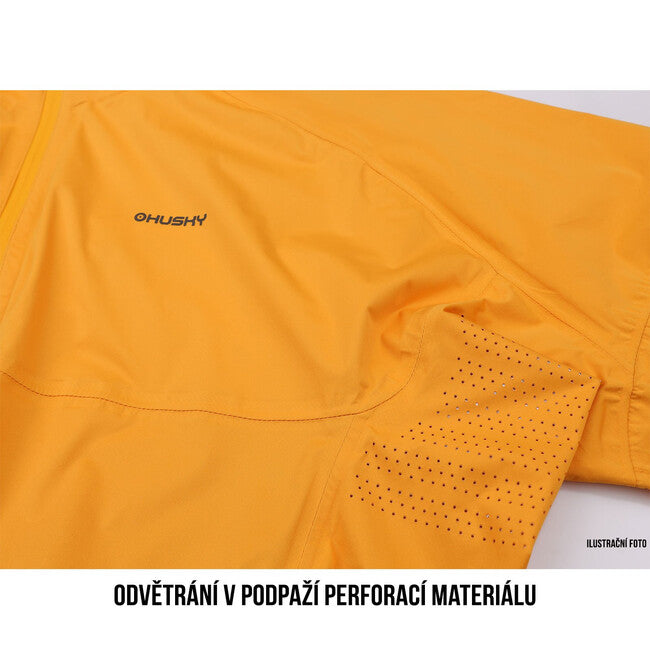 HUSKY Solei απλό μπουφάν softshell ανδρικό, σκούρο χακί