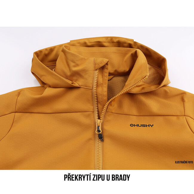 HUSKY Sonny K μπουφάν softshell παιδικό, φωτεινό πράσινο