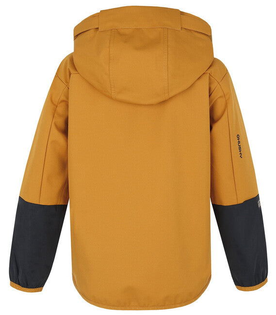 HUSKY Sonny K kids' softshell jacket, mustard