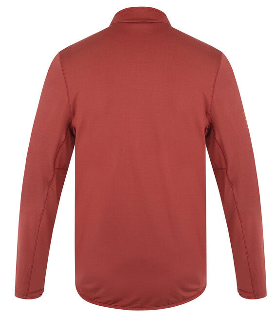 HUSKY Tarp φούτερ ανδρικό με φερμουάρ, deep brick/orange, M