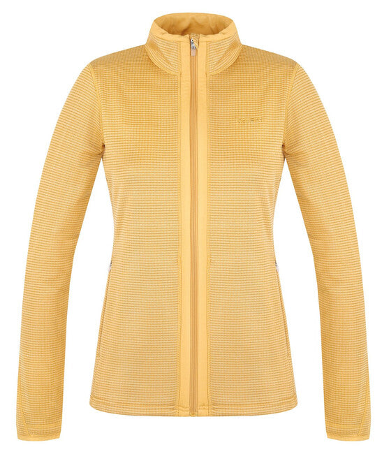 HUSKY Artic Zip γυναικείο φούτερ με φερμουάρ, κίτρινο