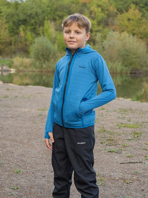 HUSKY Artic Zips K kids' hoodie, blue/black blue