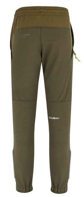 HUSKY Klassum K παντελόνι παιδικό softshell, σκούρο χακί