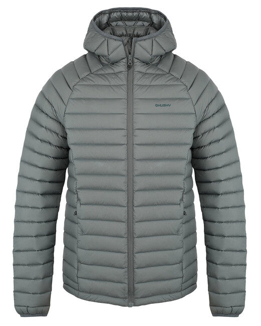 HUSKY Dreeser ανδρικό πουπουλένιο μπουφάν, dk. grey green