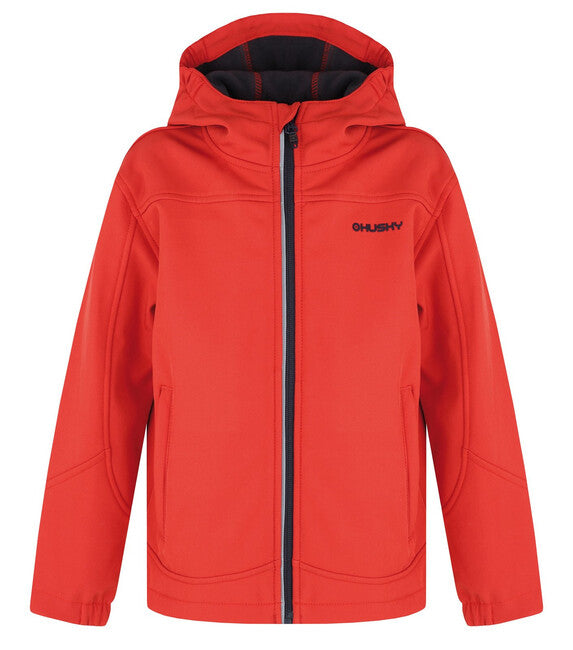HUSKY Simbo K Μπουφάν Softshell Παιδικό, Κόκκινο