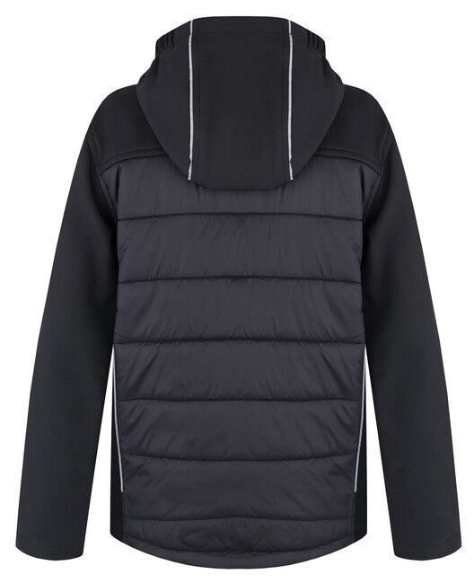 HUSKY Swany K Παιδικό Μπουφάν Softshell με Ενίσχυση, Μαύρο