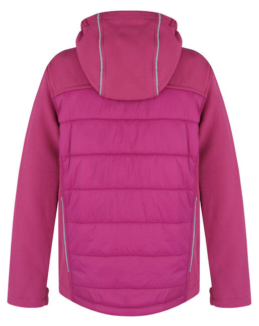 HUSKY Swany K παιδικό μπουφάν softshell, σκούρο ματζέντα