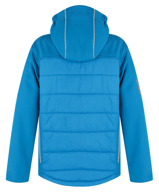 HUSKY Swany K kids' padded softshell jacket, blue
