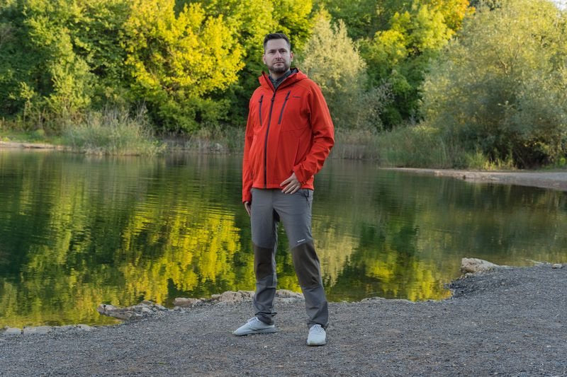 HUSKY Sevan Μπουφάν Softshell Ανδρικό, Σκούρο Μπλε