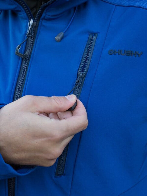 HUSKY Sevan Μπουφάν Softshell Ανδρικό, Σκούρο Μπλε