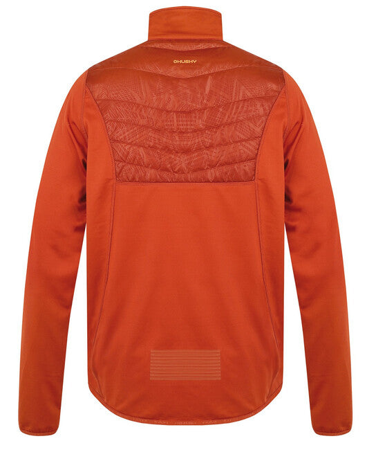 HUSKY Airy men's sweatshirt, brick orange