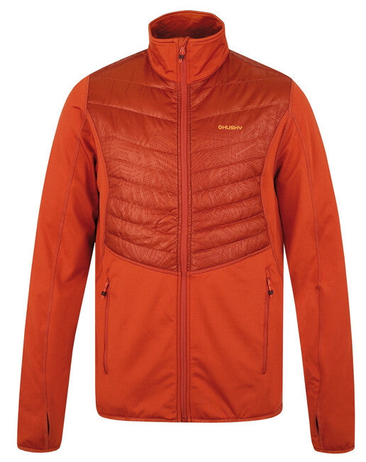 HUSKY Airy men's sweatshirt, brick orange