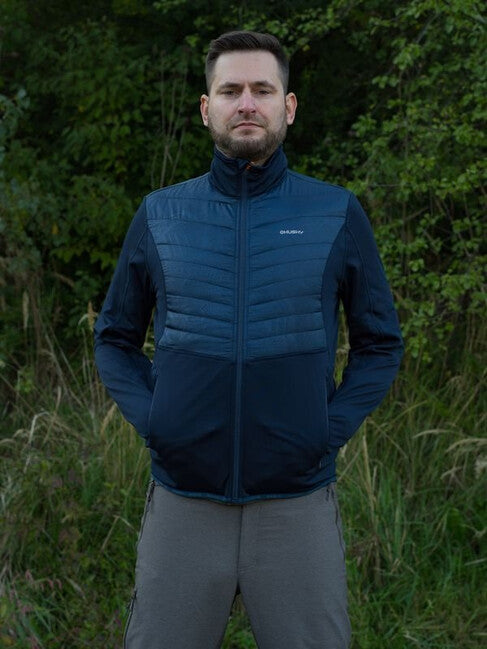 HUSKY Airy men's sweatshirt, dk. blue