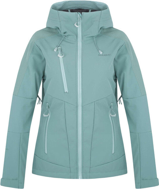 HUSKY Sevan women's softshell jacket, grey green