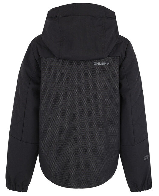 HUSKY Salex K φούστερ softshell παιδικό, μαύρο