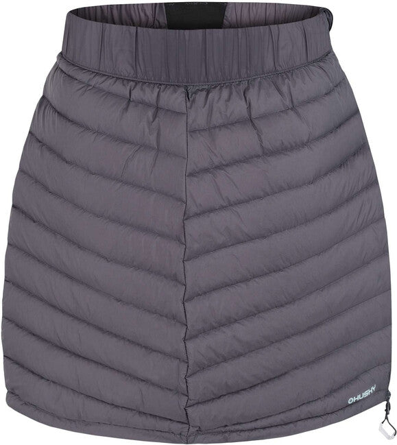 HUSKY Frozy Γυναικεία Πουπουλένια Φούστα, Γραφίτ