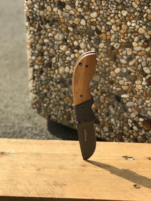 Boker Pioneer Wood Folding Knife, 19.2cm, Palisander
