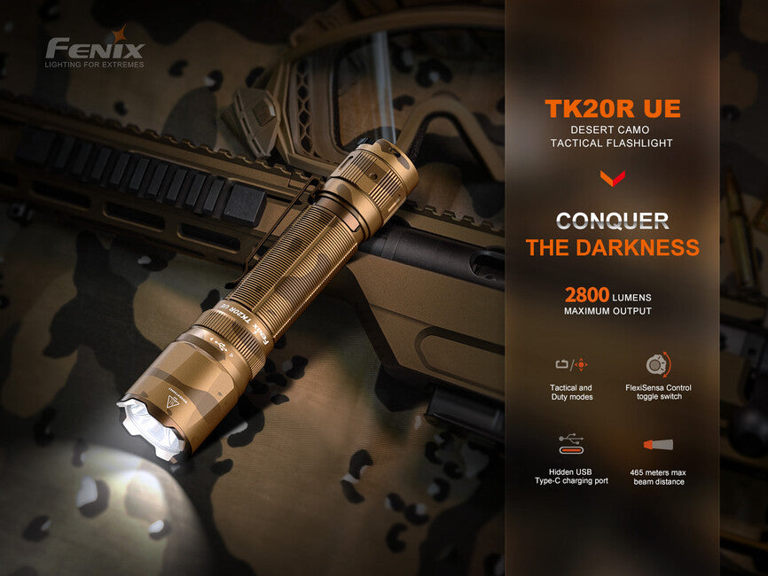 Fenix TK20R Φακός UE, Άμμος