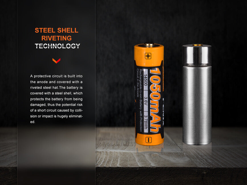 Fenix 14500 Μπαταρία 1050 mAh (Li-Ion)